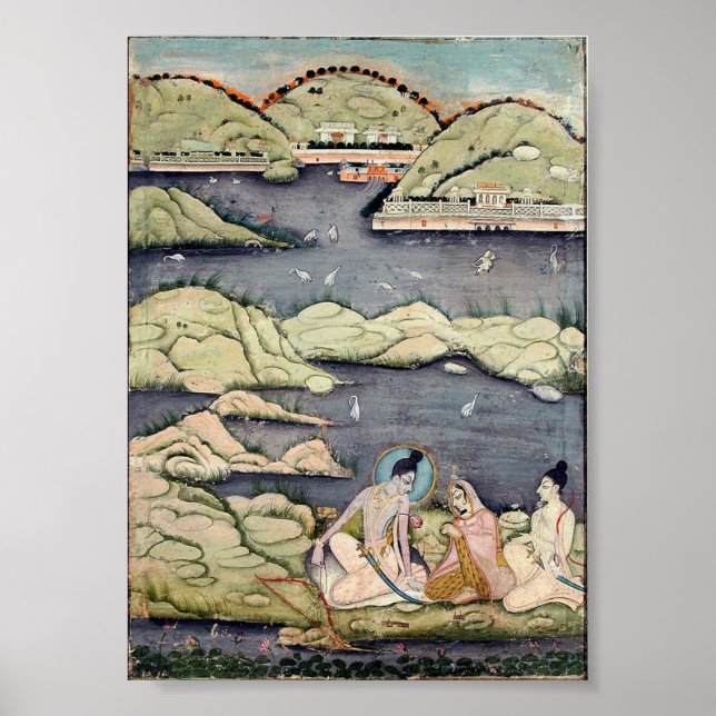 Affiche Rama, Sita et Lakshman (Devant)