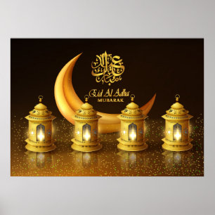 Affiche Ramadan Golden Moon et Fanoos