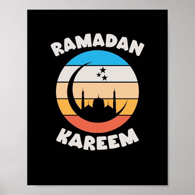 Affiche ramadan karim (Devant)