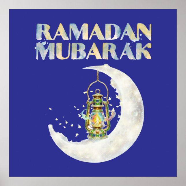 Affiche Ramadan Moubarak (Devant)