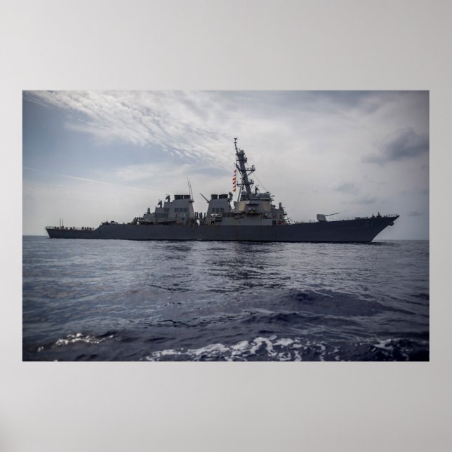 Affiche Ramage USS (DDG 61) (Devant)