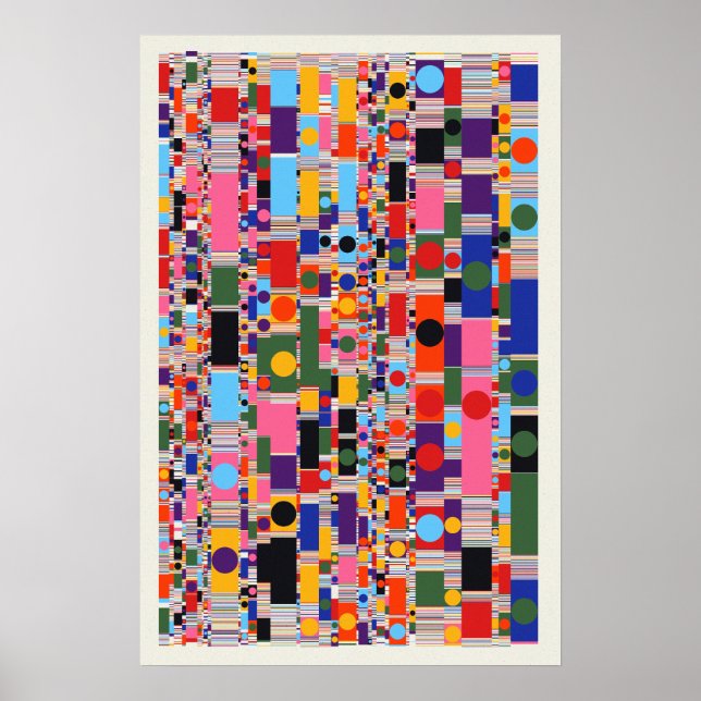 Affiche Ramanujan numbers Pattern Design  (Devant)