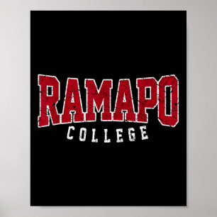Affiche Ramapo Institut De Technologie Arc Vintage Pour Mo