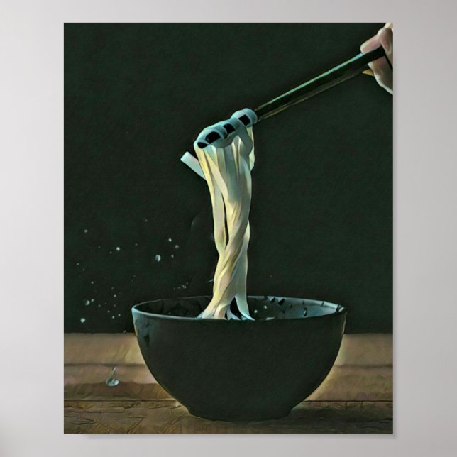 Affiche Ramen lover artwork (Devant)