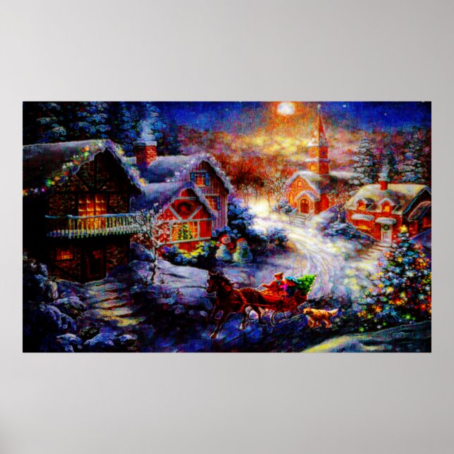 Affiche Ramenez chez vous l'arbre de Noël (Devant)