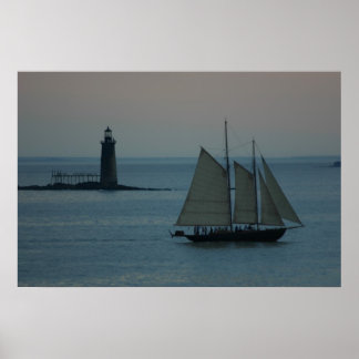 Affiche Rams Island Ledge, Maine