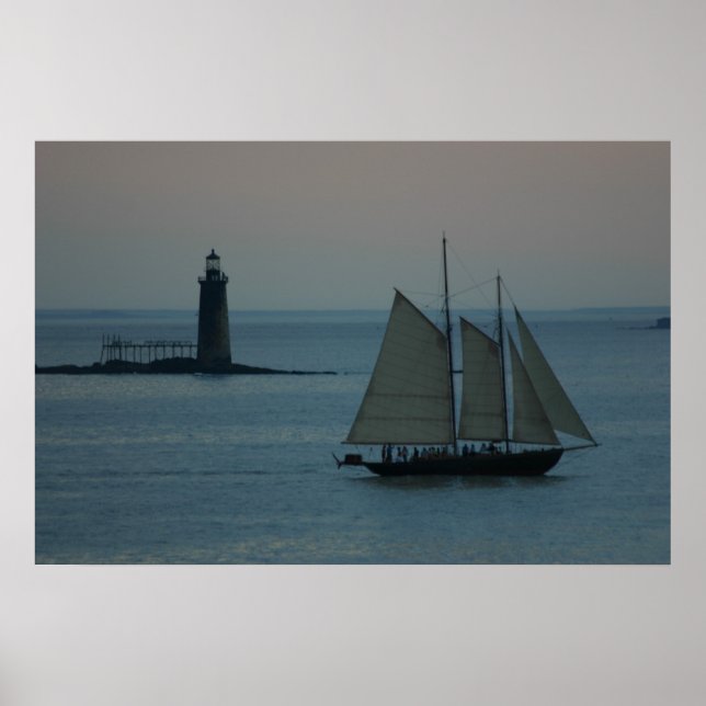 Affiche Rams Island Ledge, Maine (Devant)