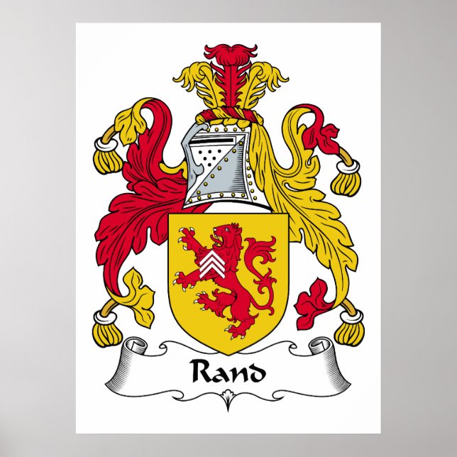 Affiche Rand Family Crest (Devant)