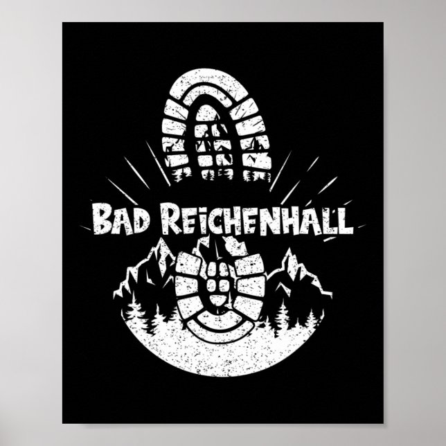 Affiche Randonnée À Bad Reichenhall Allemagne Vacances Ran (Devant)