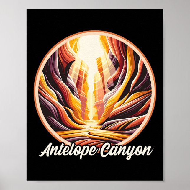 Affiche Randonnée Antelope Canyon  (Devant)