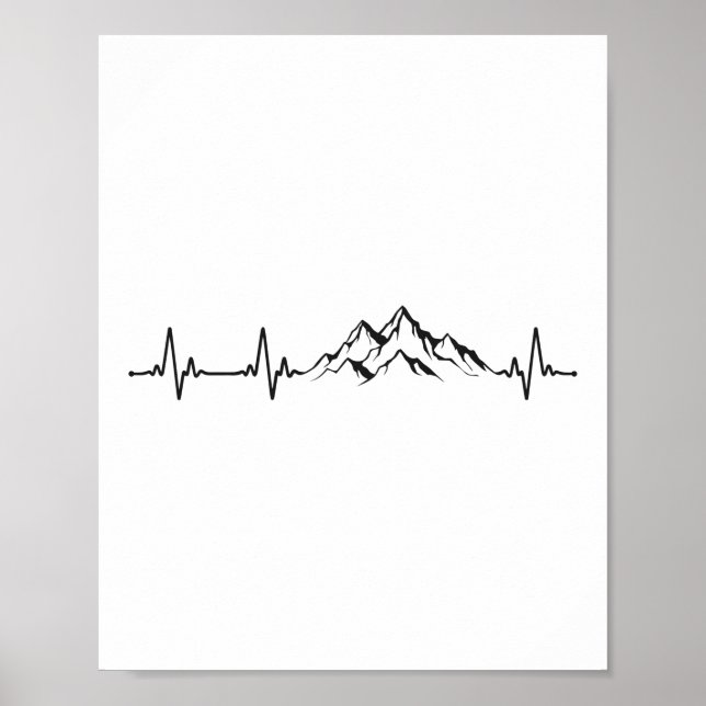 Affiche Randonnée Mountain Heartbeat (Devant)
