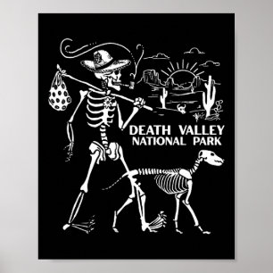 Affiche Randonnée Skeleton Park Parc national de la vallée