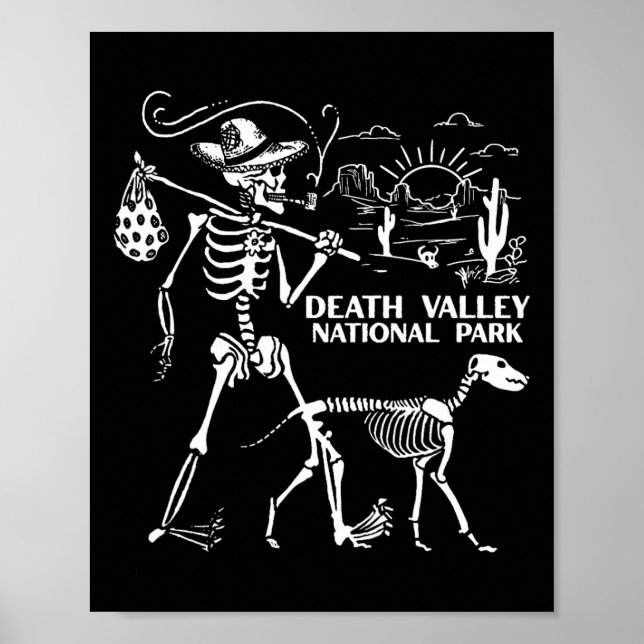 Affiche Randonnée Skeleton Park Parc national de la vallée (Devant)