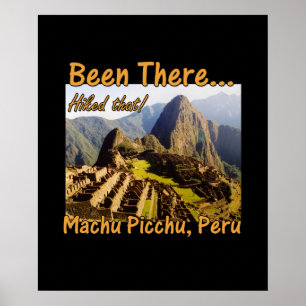 Affiche Randonnée sur le sentier Inca - Machu Picchu