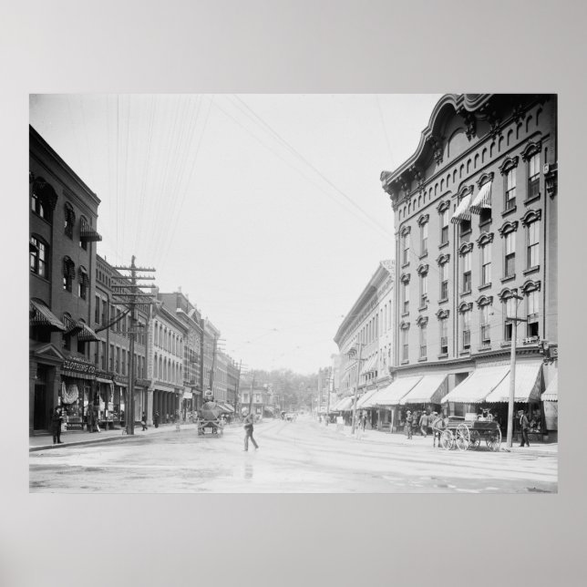 Affiche Rangée des marchands (Devant)