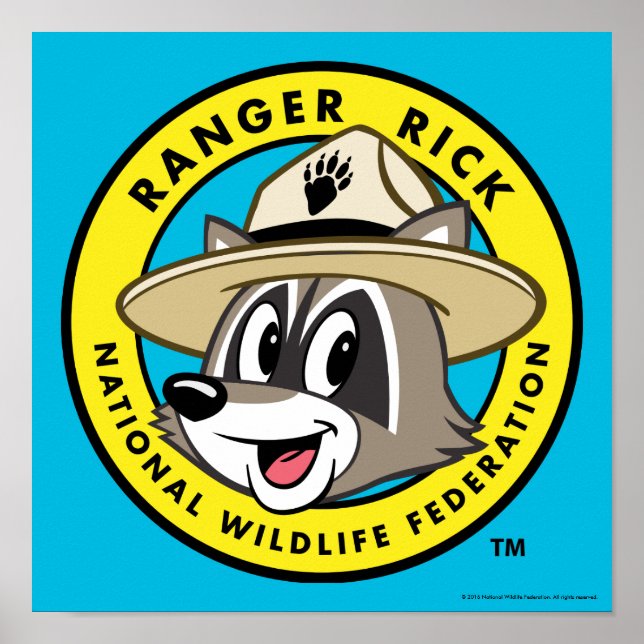 Affiche Ranger Rick | Logo Ranger Rick (Devant)