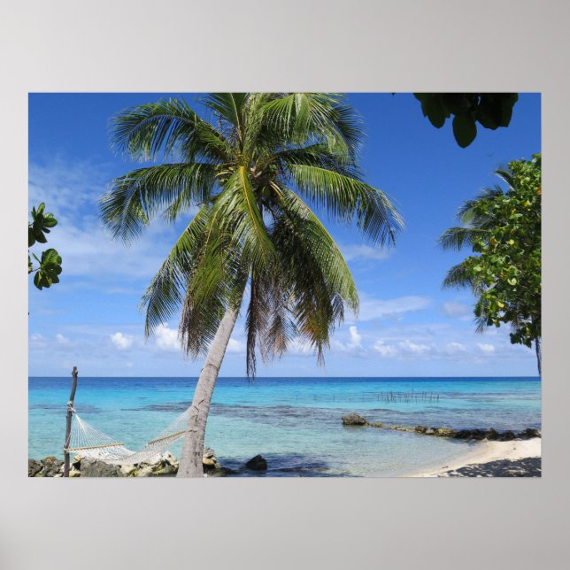 Affiche Rangiroa Polynésie française (Devant)