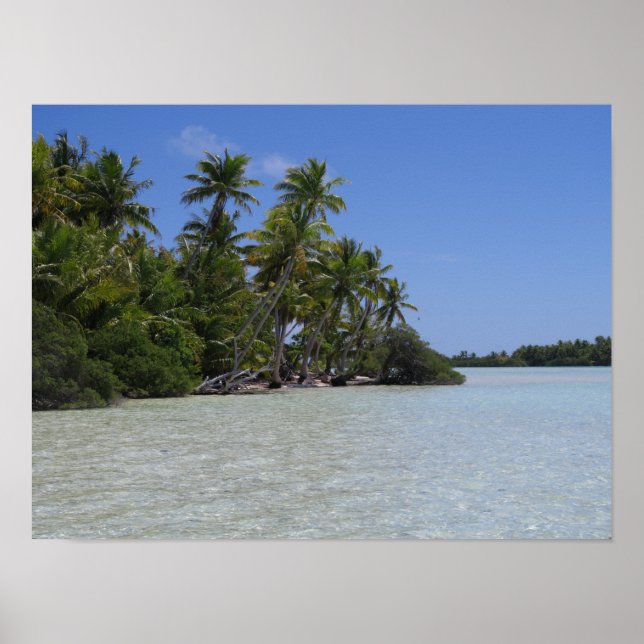 Affiche Rangiroa Polynésie française (Devant)