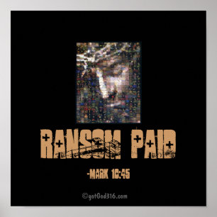 Affiche Ransom Payé gotGod316.com Oeuvre artistique