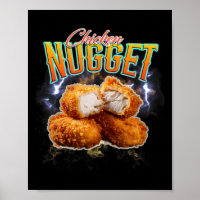 Rap bootleg drôle nugget de poulet vintage 90s