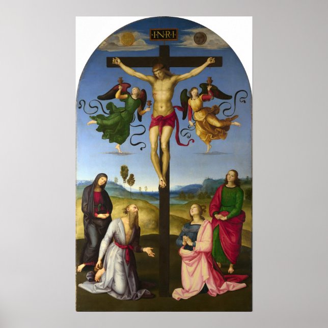 Affiche Raphael - Crucifixion 1503 (Devant)