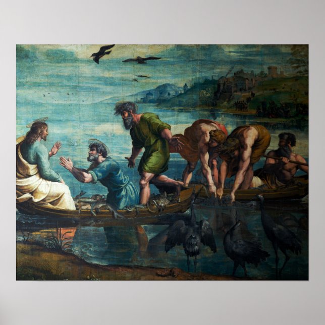 Affiche Raphael - La pêche miraculeuse (Devant)
