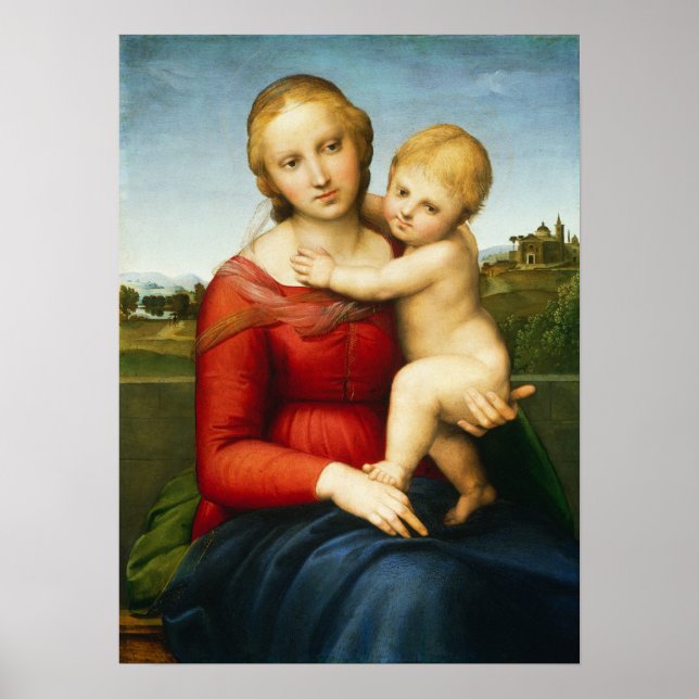 Affiche Raphael - La Petite Madone Cowper (Devant)
