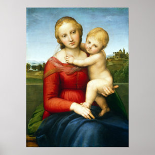 Affiche Raphael La Petite Madonna
