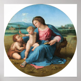 Affiche Raphael - The Alba Madonna