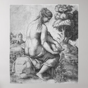 Affiche Raphael - Vénus Enlevant Une Épine De Son Pied