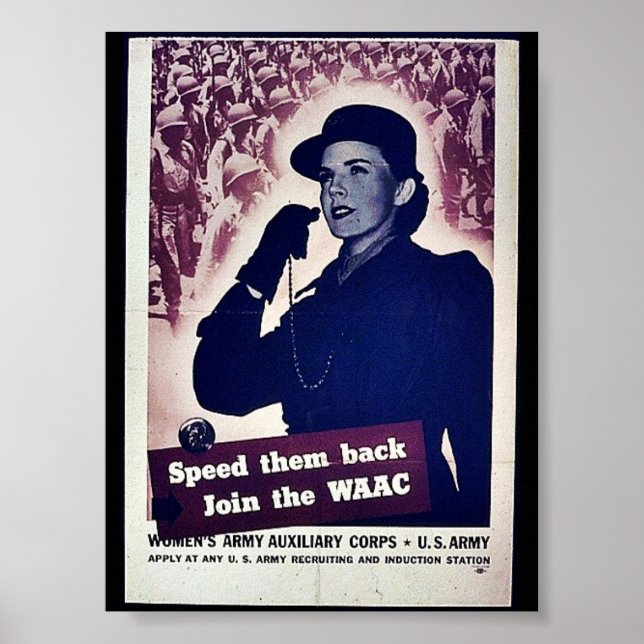 Affiche Rapide-Les Rejoindre La Waac (Devant)