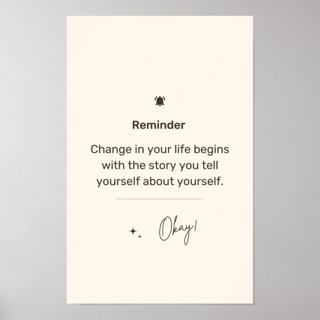 Affiche Rappel (Devant)