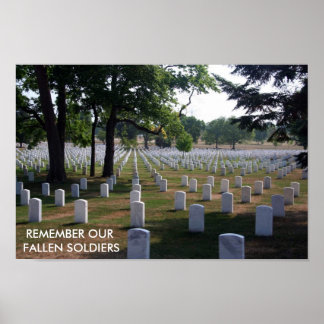 AFFICHE RAPPELEZ-VOUS DE NOS SOLDATS FALLEN