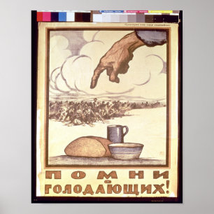 Affiche Rappelez-vous l'affamé ! , affiche, 1921