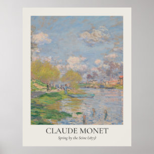 Affiche Rapport Claude Monet Vintage Wall Art 11x14