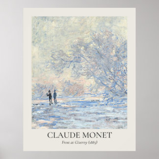 Affiche Rapport Claude Monet Vintage Wall Art 11x14