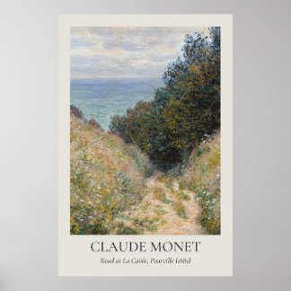 Affiche Rapport Claude Monet Vintage Wall Art 2x3