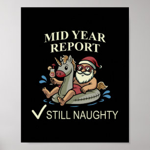 Affiche Rapport semestriel toujours vilain Noël en juillet