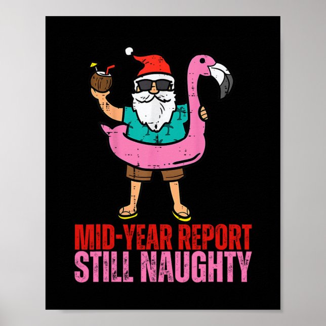 Affiche Rapport semestriel toujours vilain Noël en juillet (Devant)