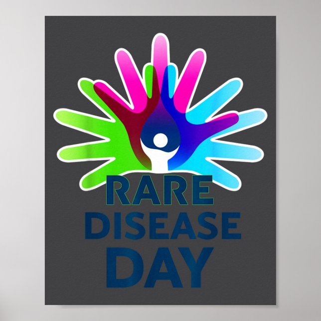 Affiche Rare Disease Awareness Shirt - Rare Disease Day 20 (Devant)