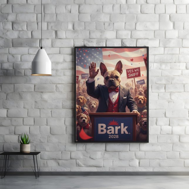Affiche Rassemblement Paw-Litics : L'écorce Prend La Scène (Créateur téléchargé)