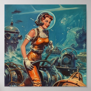 Affiche Rassemblement pour un monde aquatique Un proagan i