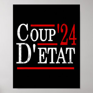 Affiche Rassemblement républicain contre le coup d'État d'