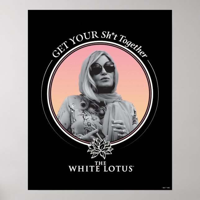 Affiche Rassemblez votre sh*t - Le Lotus Blanc (Devant)