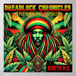 Affiche Rasta M.D. DreadLock Chronicles Numéro 1 couvertur