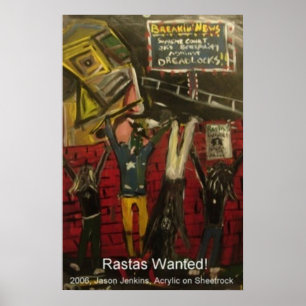 Affiche Rastas recherchés