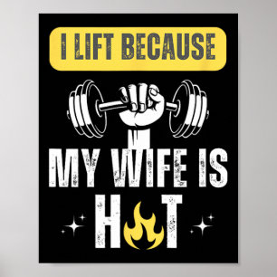 Affiche Rat De Gym Fitness Amusant Je Soulève Parce Que Ma