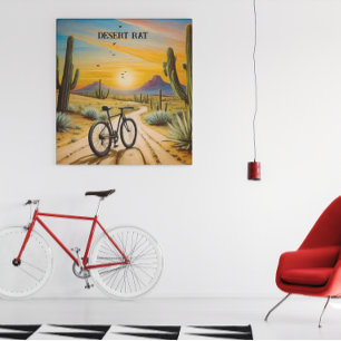 Affiche Rat du désert, personnalisable