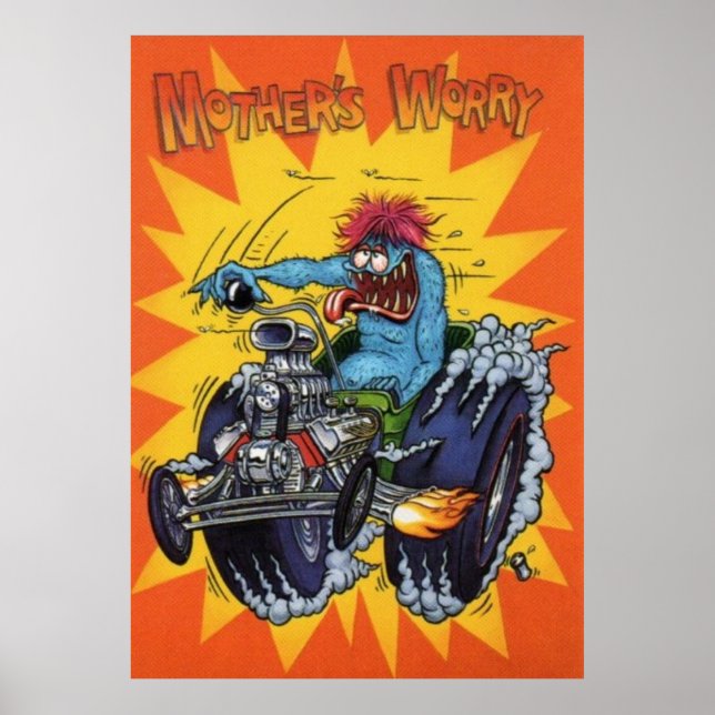 Affiche Rat Fink 41 (Devant)