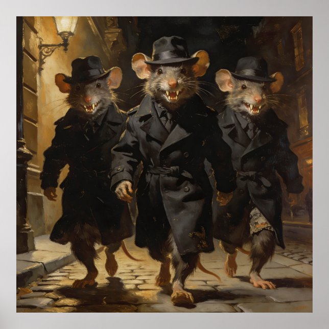 Affiche Rat Pack (Devant)